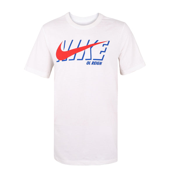 Blue red and hotsell white nike shirt