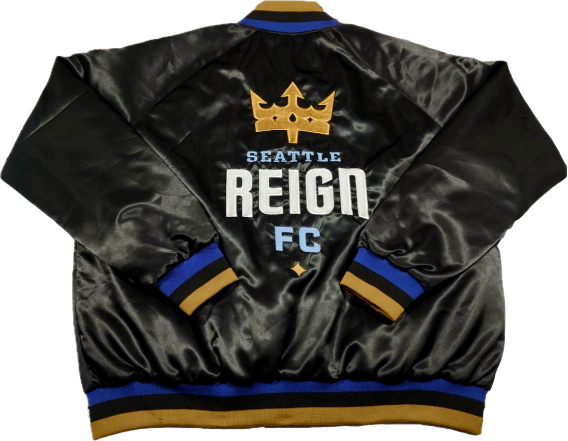 Regular Fit SRFC Satin Jacket - Reign FC Shop Regular Fit SRFC Satin Jacket - Reign FC Shop