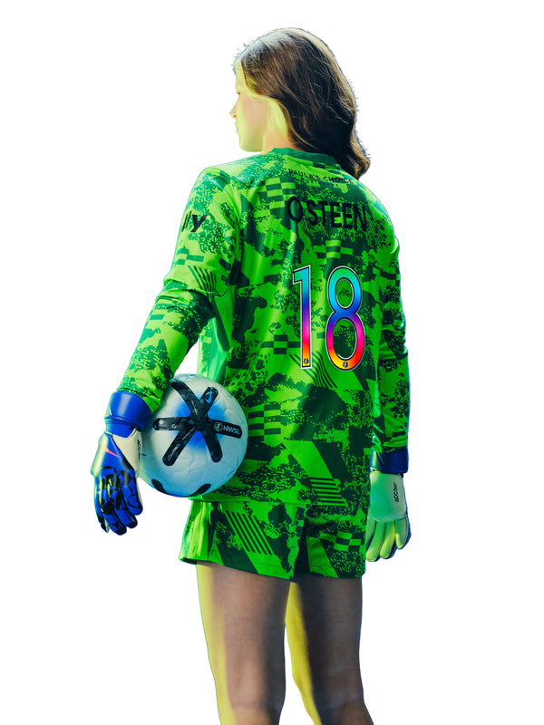 PRIDE- Adult Regular Fit Replica Goalkeeper Jersey With Customizable Name & Pride Number