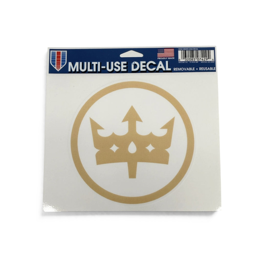 Seattle Reign FC Gold Crown Decal