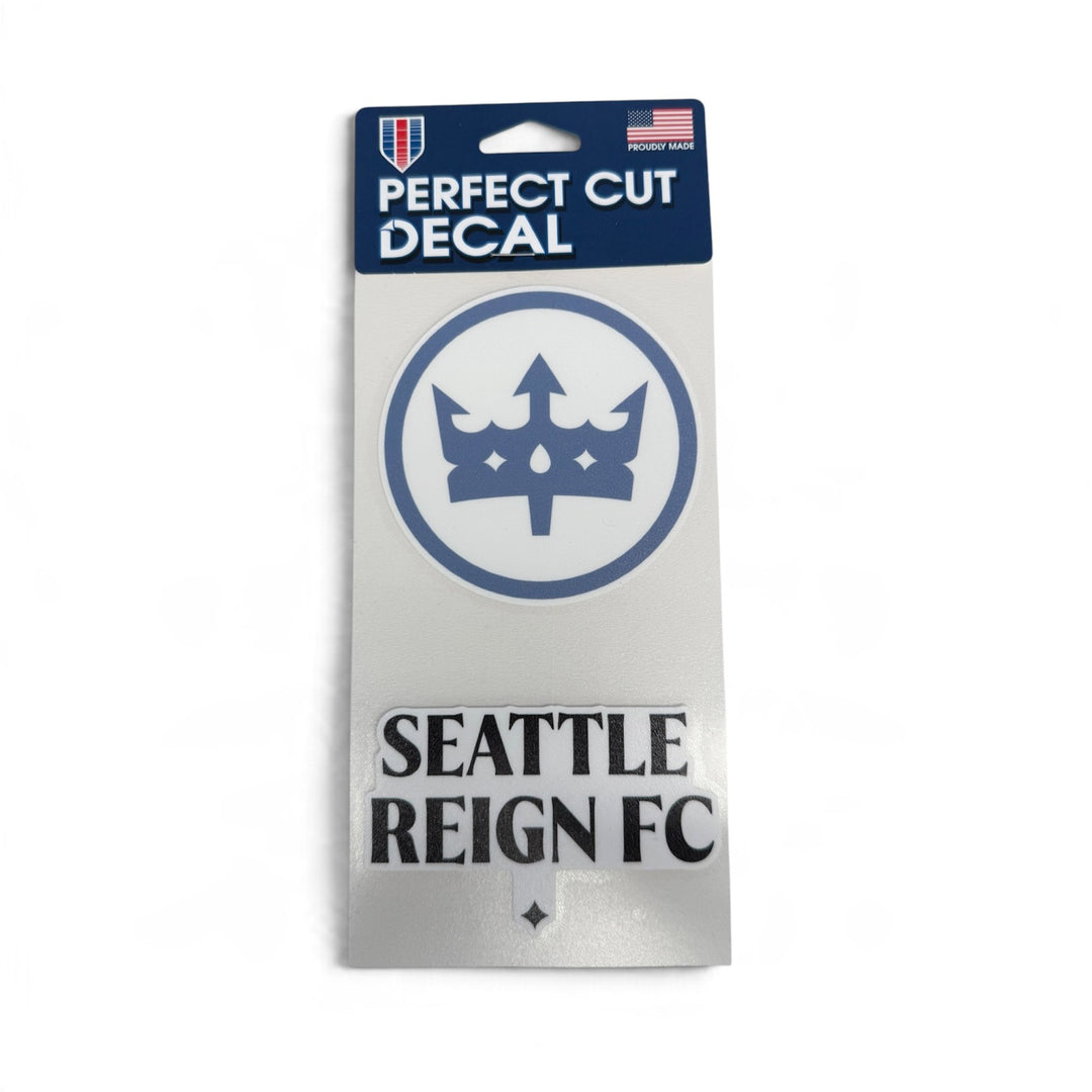 Seattle Reign FC 2pk Crown Decal