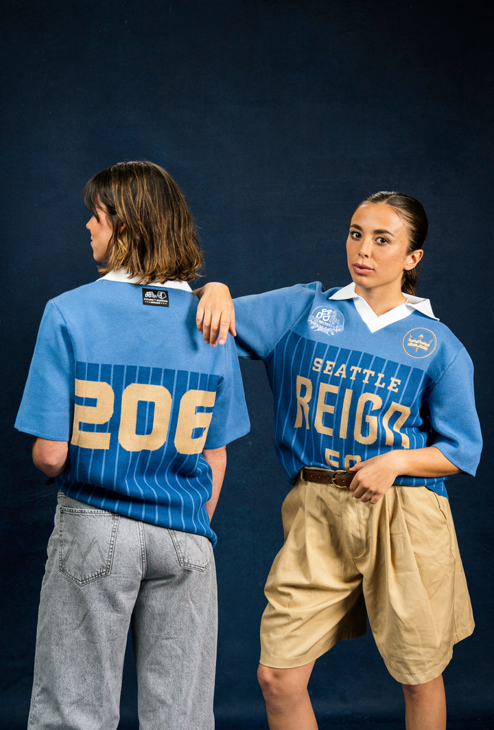 Unisex Seattle Reign FC X Dead Dirt Knit Polo