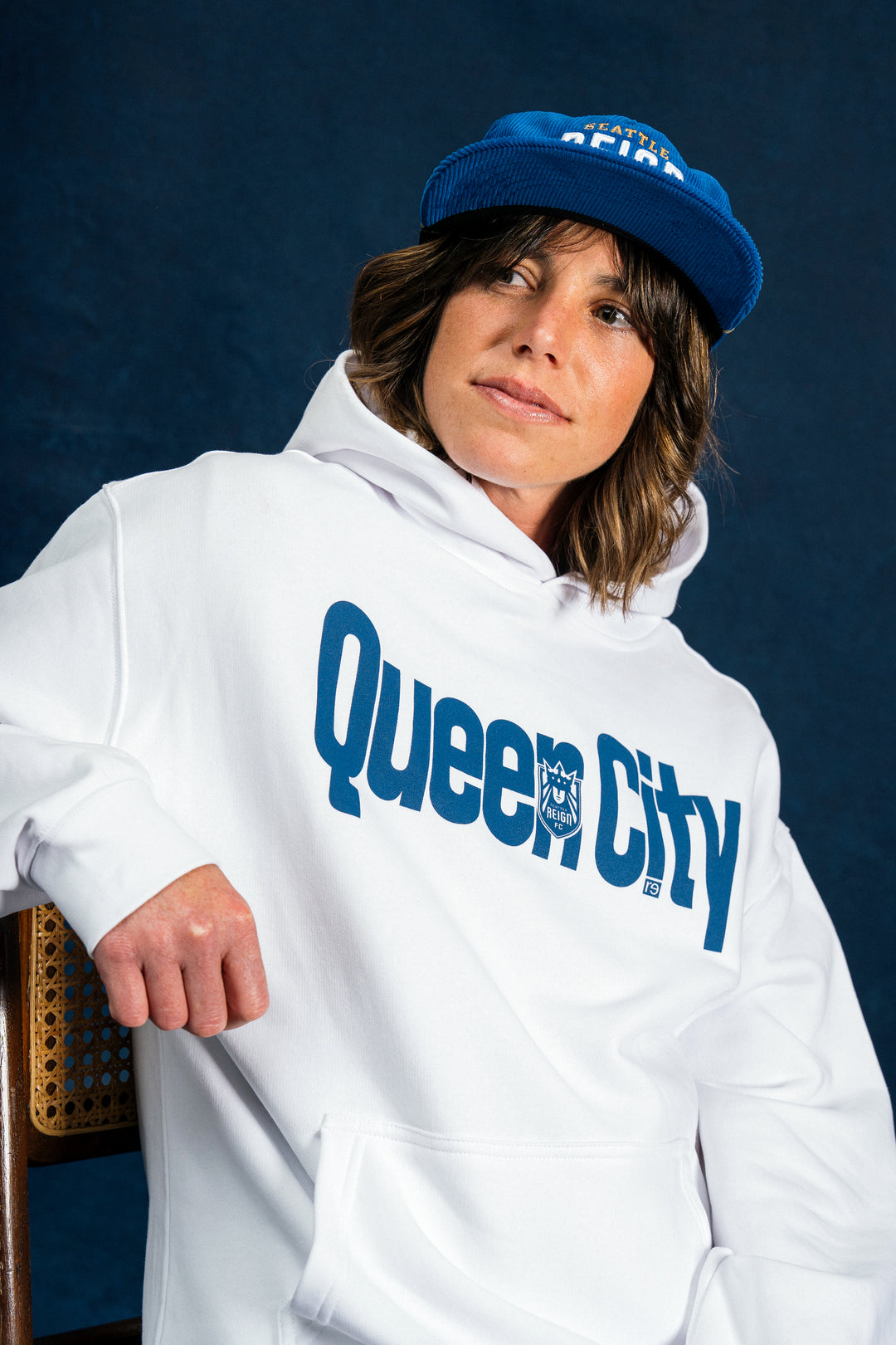 Unisex Seattle Reign FC Queen City Oversized Hoodie