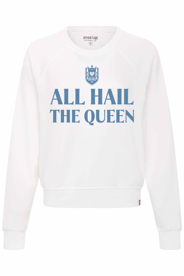 Narrow Fit All Hail The Queen Crew Neck