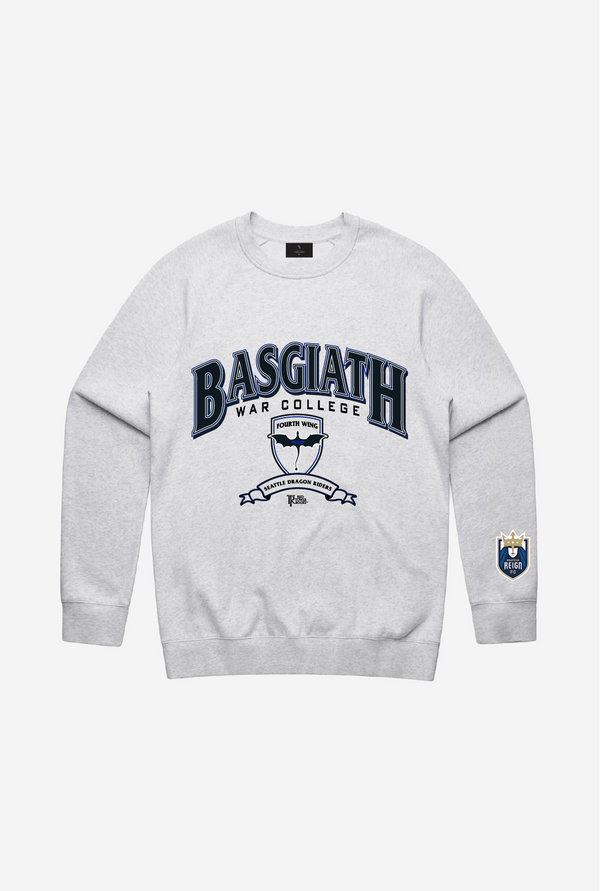 Fourth Wing x Reign FC War College Fleece Crew