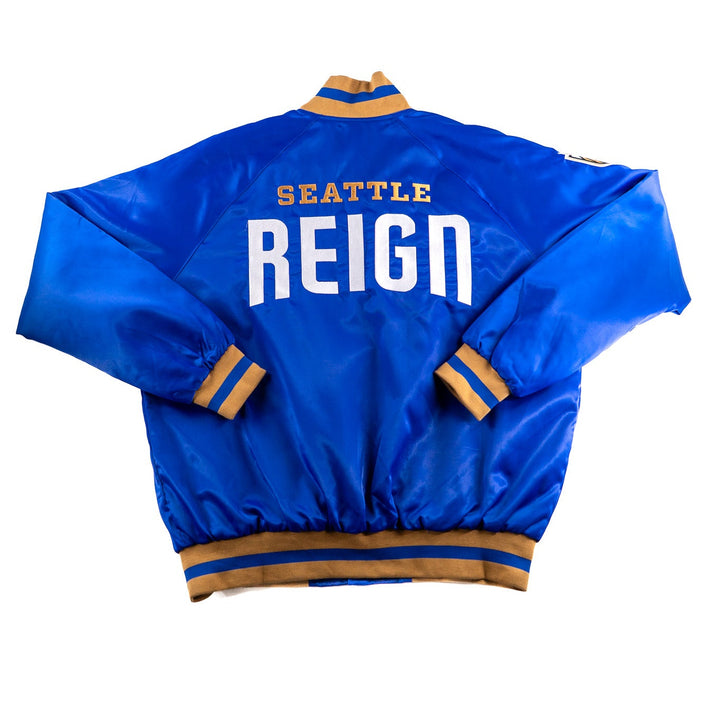 Unisex Seattle Reign FC Satin Bomber