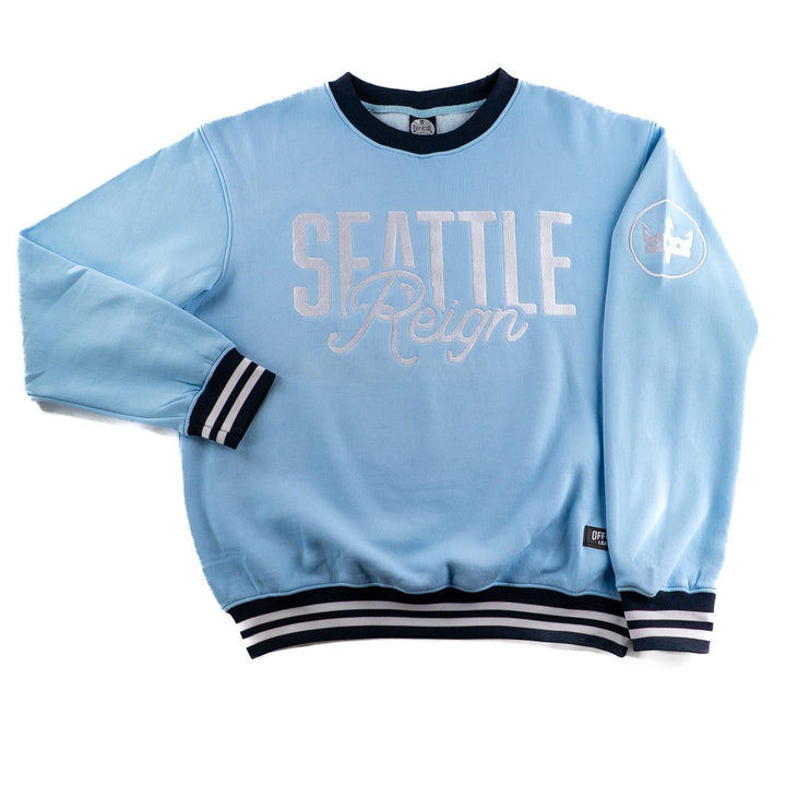 Unisex Seattle Reign FC Embroidered Fleece Crew