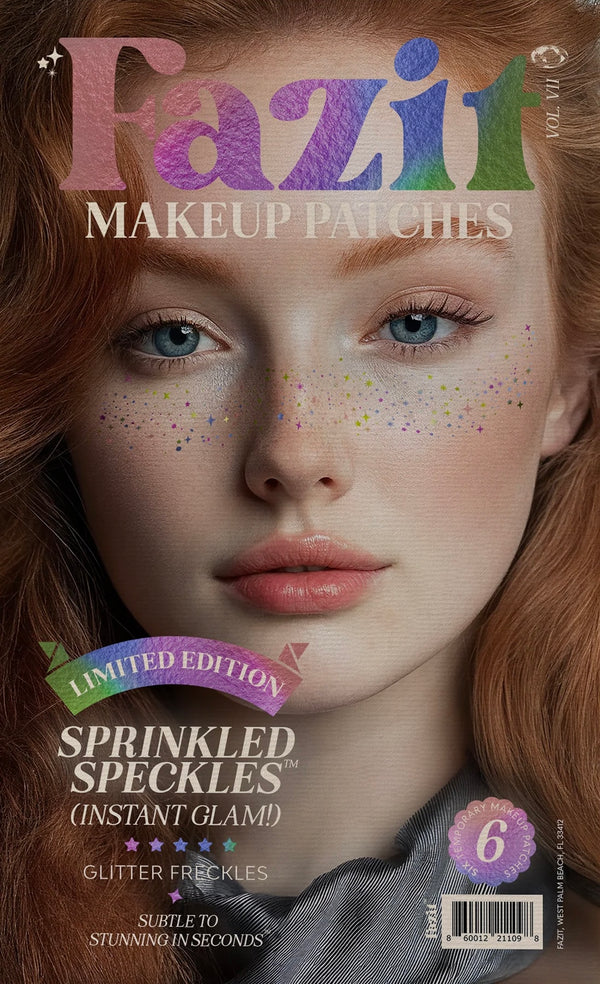 Fazit Sprinkled Glitter Freckles Makeup Patches