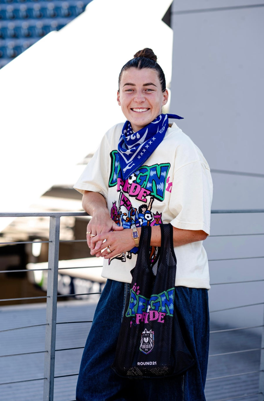 Rookie Made x Reign FC Bandana