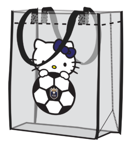 Member Pre-Order | Hello Kitty x Seattle Reign FC Clear Stadium Tote