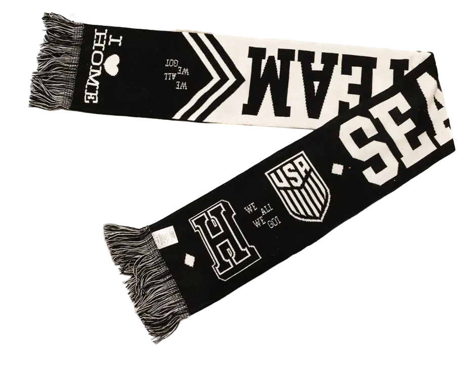 HOMETEAM x Team USA x Sounders FC x Reign FC - Limited Edition Scarf