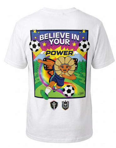 Believe In Your Power Adult Tee | Santa Mercita Pride Collaboration