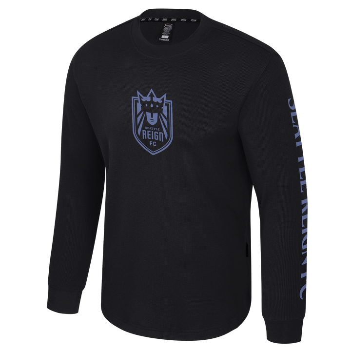 Unisex Seattle Reign FC Waffle Knit L/S Tee