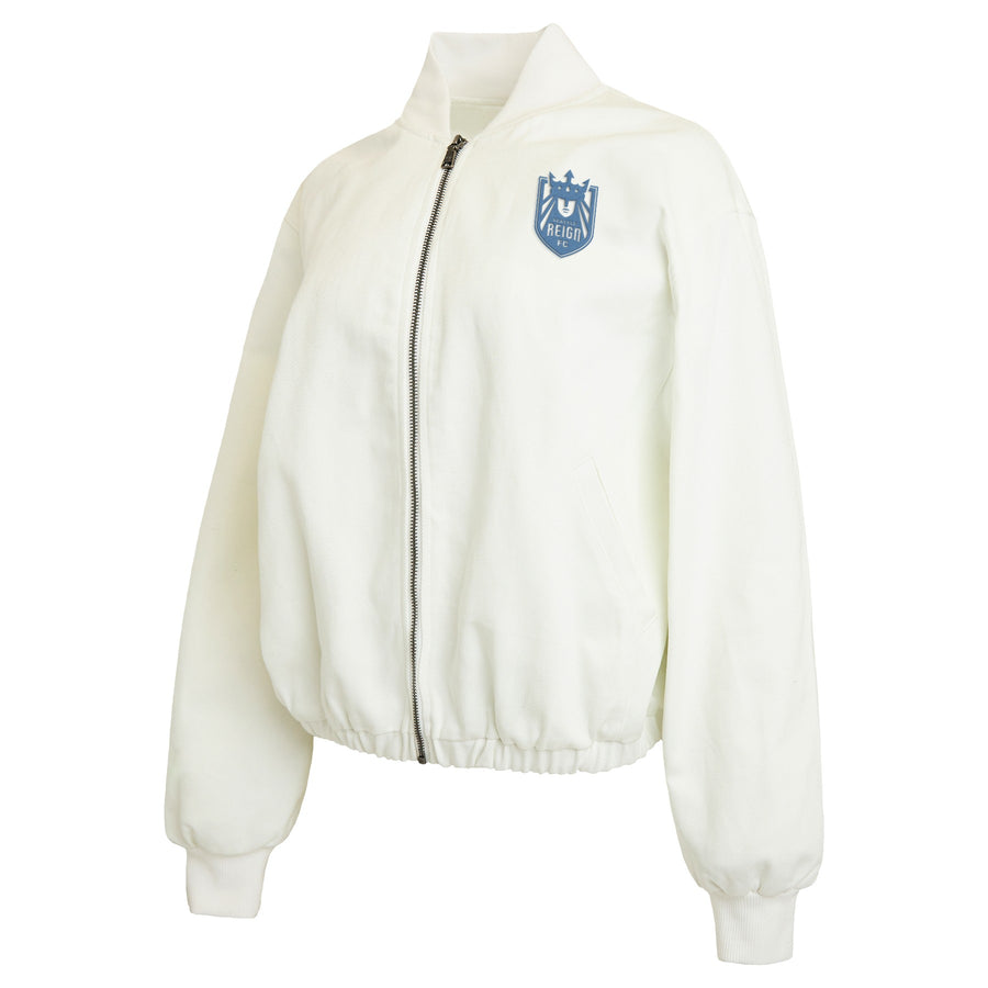 SRFC Denim Full Zip Bomber Jacket